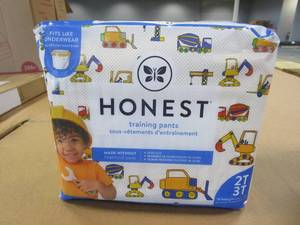 lot 402 image: Honest Training Pants, Construction Zone 2T-3T, 26 Count