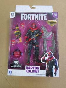 lot 414 image: Fortnite FNT0657 6 Legendary Series Figure Pack-Dark Raptor Collectible