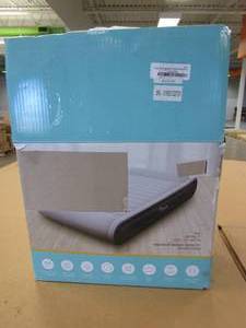 lot 423 image: Evajoy Full Size Inflatable Air Mattress with Built in Pump, Double-High Bed Flocked Top 90 in x 54 in x 17 in (OPEN BOX)
