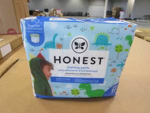 lot 401 image: Honest Training Pants, Dinosaurs 2T-3T, 26 Count