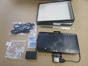 lot 451 image: AYKONG USA Flip Retractable License Plate Frame Remote Control Stainless Steel Bracket Rustproof, Rattle Proof Weatherproof (Color  Black)