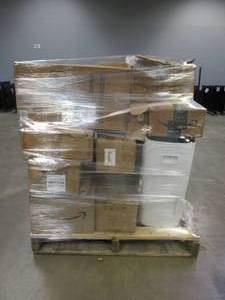 lot 876 image: WholesaleSalvage Pallet of Furniture, Small Housewares and More