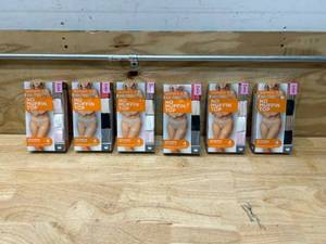 lot 92 image: WARNERS Lot of 6 Packs of- Womens No Pinches No Problems Hipster Panty Packs (4 pairs per pack)- Size 5