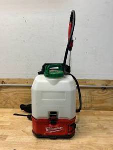 lot 6 image: MILWAUKEE M18 18-Volt 4 Gal. Lithium-Ion Cordless Switch Tank Backpack Pesticide Sprayer (Tool-Only)