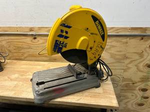lot 108 image: DEWALT 15 Amp Corded 14 in. Cut-Off Saw
