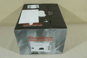 lot 3 image: Daytona DOT Skull Cap Motorcycle Helmet - Medium, Leather Covered