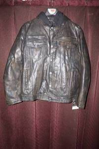 lot 10 image: First Manufacturing Vendetta Motorcycle Leather Jacket -XXL