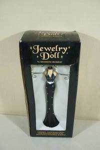 lot 15 image: Jewelry Doll By Maison Rouge Jewelry Organizer