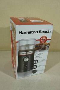 lot 21 image: Hamilton Beach Custom Grind Coffee Grinder