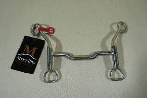 lot 105 image: Myler Bits Comfort Low Port Snaffle Bit