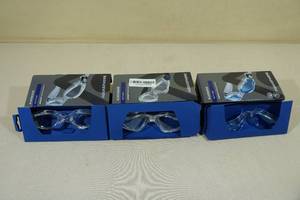 lot 148 image: 3 Pairs Aqua Sphere Kaiman Adult Swim Goggles