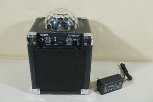 lot 158 image: Ion House Party Karaoke Speaker with Disco Light