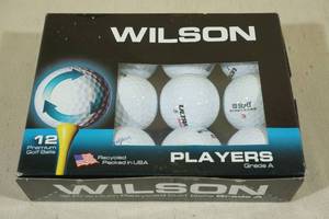 lot 180 image: Wilson 12 Pack Premium Golf Balls