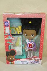 lot 186 image: Netflixs Ada Twist Scientist Lab Doll Set