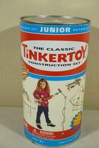 lot 190 image: The Classic Tinkertoy Junior Construction Set