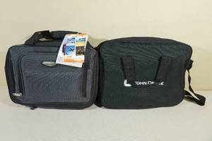 lot 194 image: Carry-On Luggage with John Deere Laptop Bag