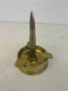 lot 105 image: Trench Art Ashtray 1943