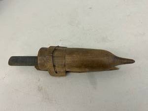 lot 131 image: Wood Carborundum Holder