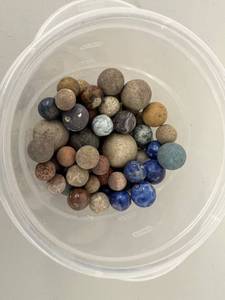 lot 139 image: Clay Marbles