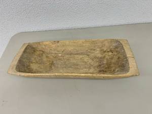 lot 148 image: Wood Dough Bowl