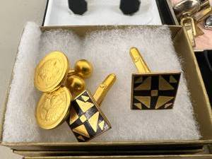 lot 161 image: Cuff Links & Pins