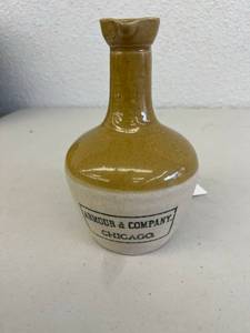 lot 17 image: Armour & Company Stoneware Pitcher