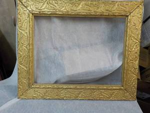 Vintage Gold Frame 26  12 x 22...