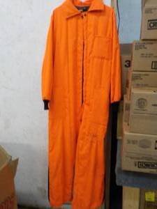 All Weather Orange Outerwear - look...