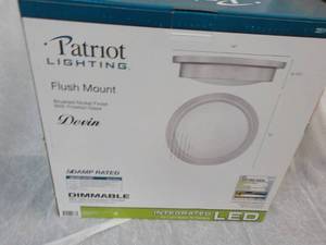 Patriot Lighting Flush Mount Devin ...