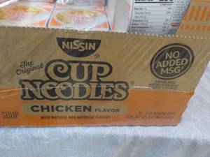 26 Cup Noodles Chicken Flavor past...