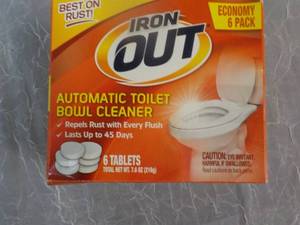 Iron Out Toilet Bowl Cleaner- 8 Tab...