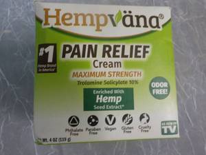 4 oz Hempvana Pain ReliefCream...