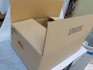 20 boxes with Handles 15 x 9 x 23...