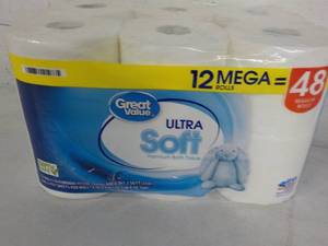 12 XL Rolls Great Value 2 Ply Toile...