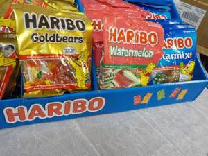 20 - 4 ct Bags Haribo Variety Gummi...