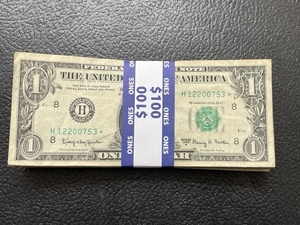 100 $1 Dollar Star Notes