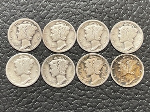 Mercury Silver Dimes