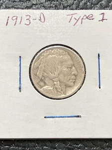 1913-D Type 1 Buffalo Nickel