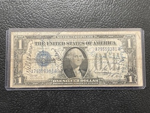 1928 A Funnyback $1 Silver Certificate