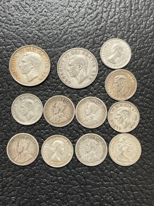 Canadian Silver Dimes and Quarter