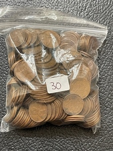 250 Lincoln Cents From the 1930s