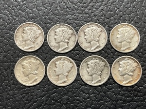 Mercury Silver Dimes