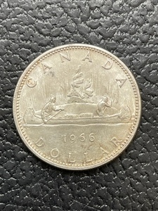 1966 Canadian Silver Dollar