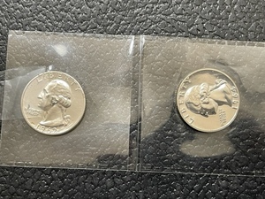 Uncirculated Washington Silver Quarters