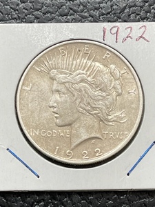 1922 Peace Dollar