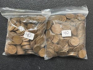 500 Lincoln Cents from the 1940s