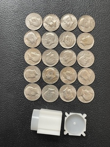 Roll of Kennedy Bicentennial Half Dollars
