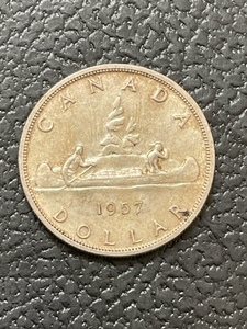 1957 Canadian Silver Dollar