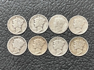 Mercury Silver Dimes