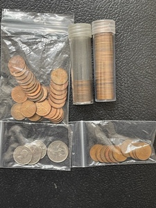 Canadian Quarters, Nickels, and Cents